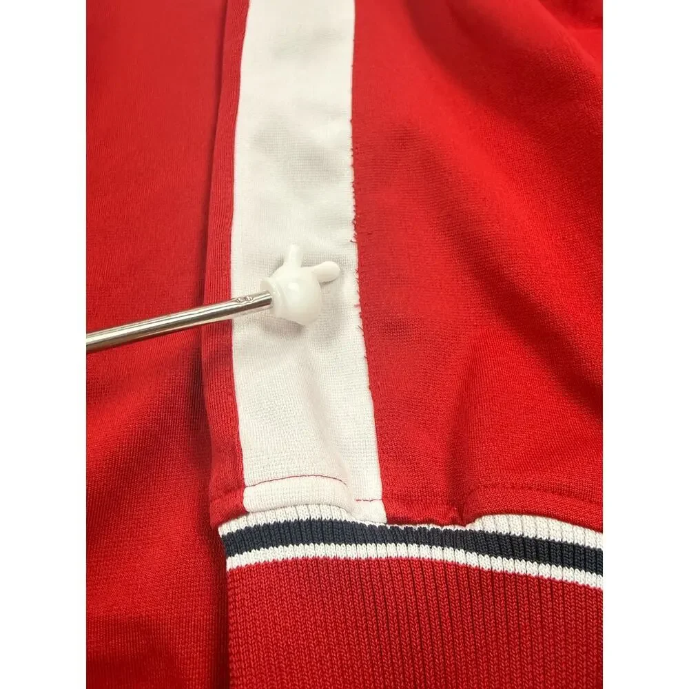 St Louis Cardinals Full Zip Jacket Stitches MLB Baseball Fan Red Jacket 2XL